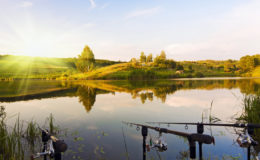 fishing on the lake