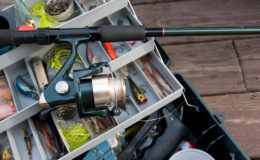 Fishing Rod and Tackle Box